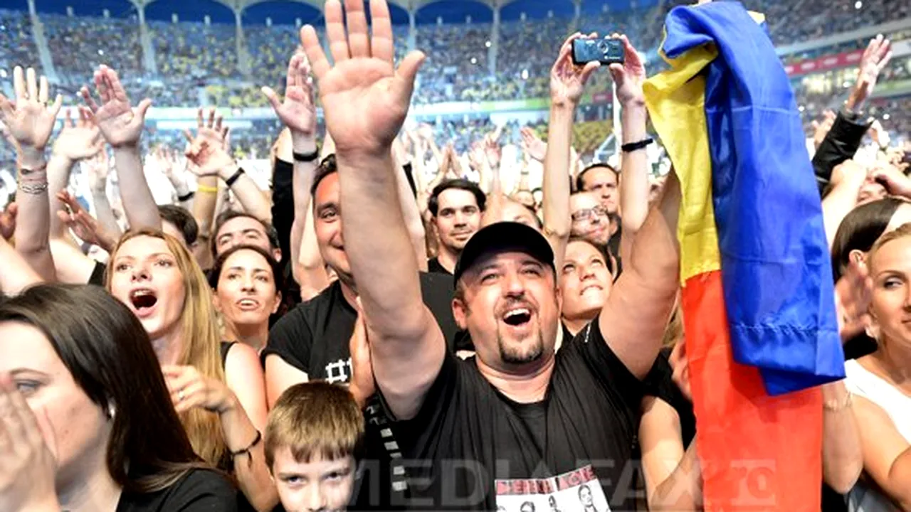 Colectare selectivă la concerte. Peste 2 tone de plastic şi hârtie, strânse la show-ul Depeche Mode