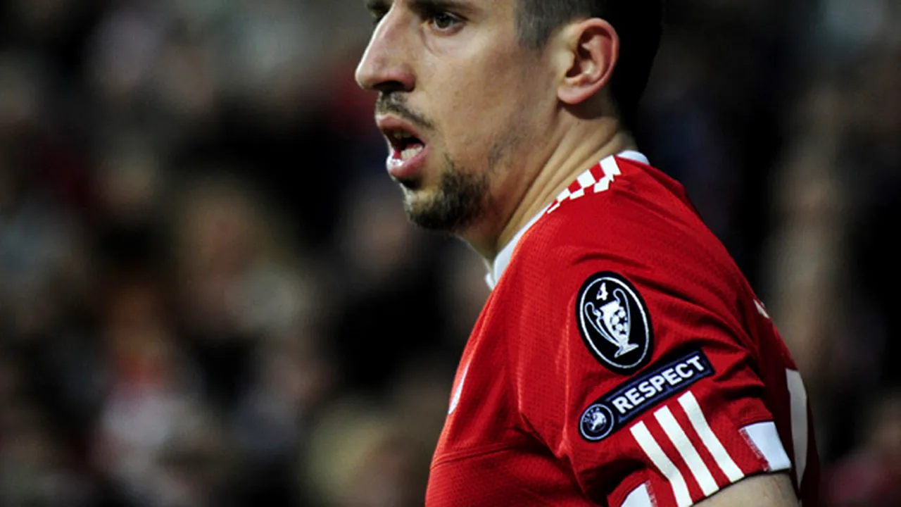 Bayern Munchen a făcut apel la suspendarea dictată împotriva lui Ribery