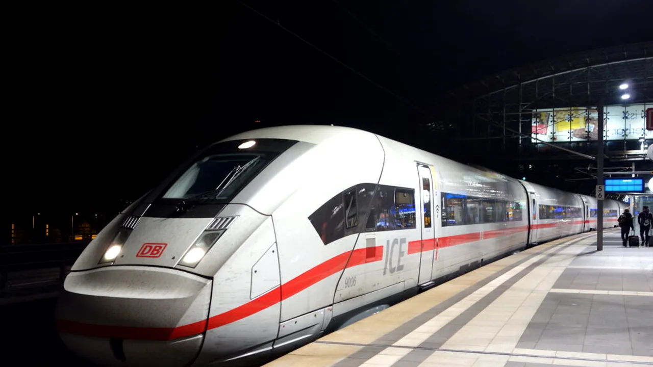 Un tren german nu a fost lăsat să intre în Elveția din cauza unei întârzieri de 13 minute