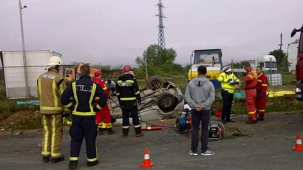 Accident grav la ieşirea din municipiul Beiuş: Patru persoane au murit | FOTO