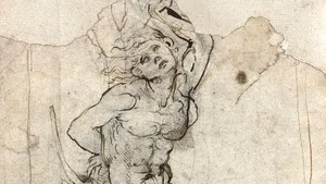Desenul lui Leonardo da Vinci, descoperit recent, nu va putea fi vândut în afara Franţei 