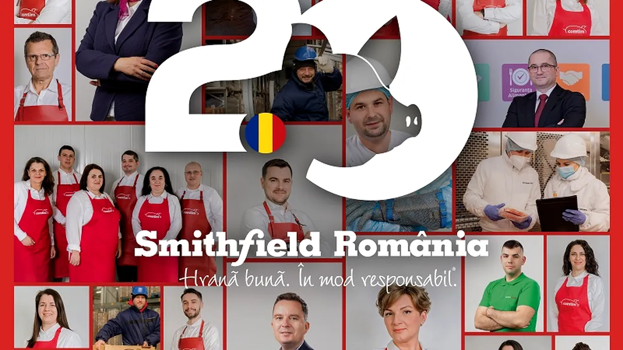 Smithfield România aniversează 20 de ani de la debutul operaţiunilor
