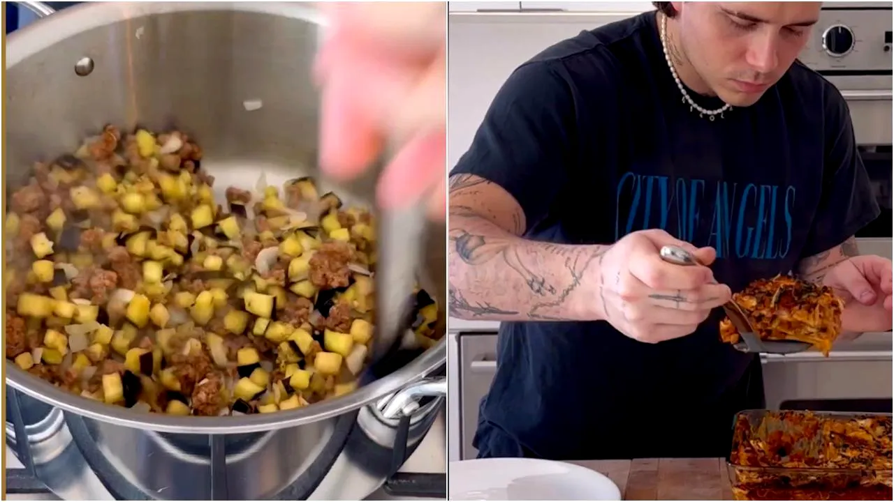 Lasagna vegană făcută de fiul lui Beckham a ajuns de râsul Internetului

