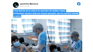 Un manager de spital trece peste procedura din strategia de vaccinare. La Spitalul Găeşti se poate vaccina oricine 