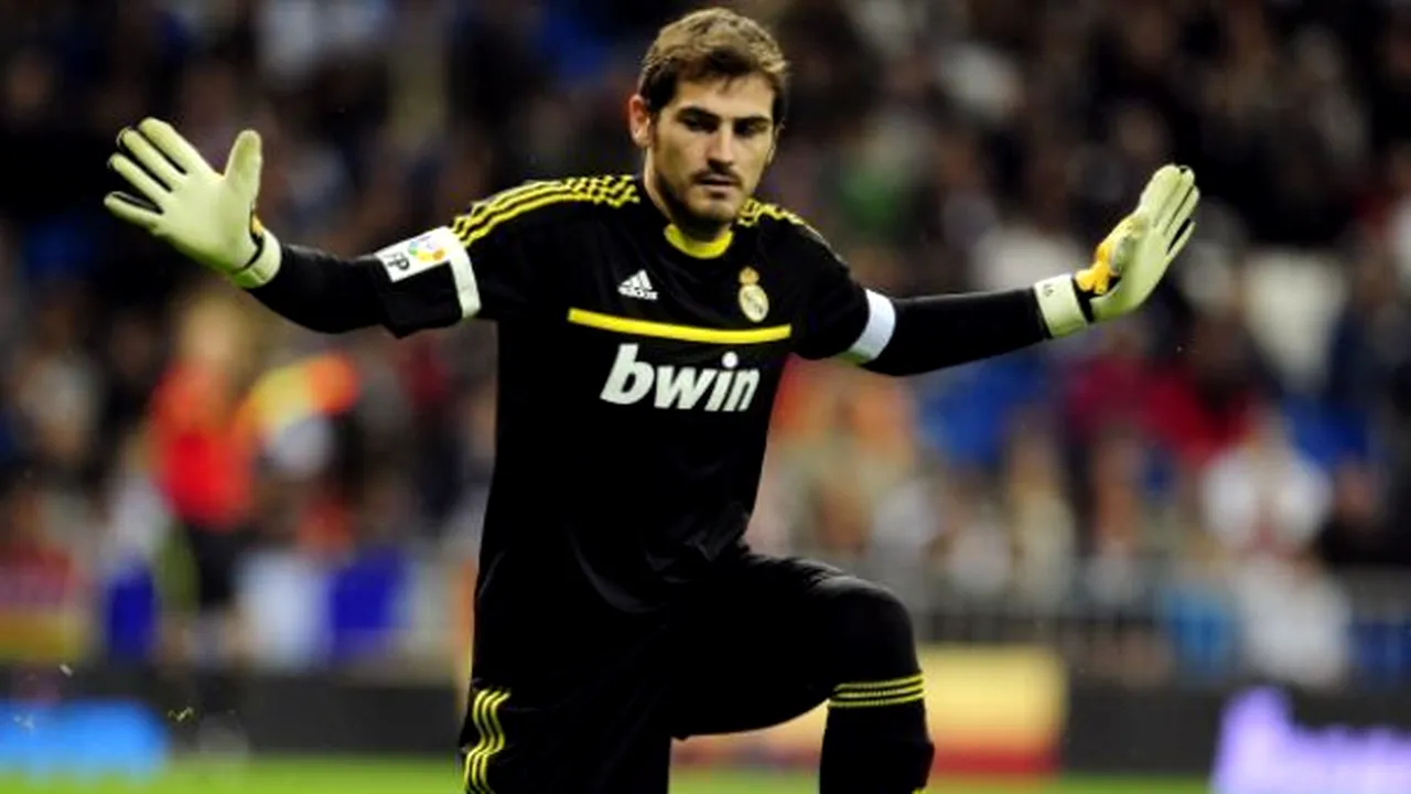 Iker Casillas: Respect decizia antrenorului şi mă voi antrena mai mult