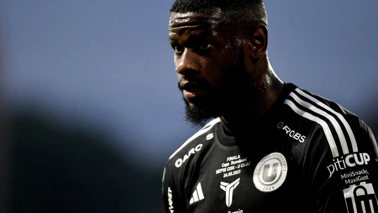 Mamadou Thiam, despre obiectivul U Cluj: Calificarea în preliminariile Conference League