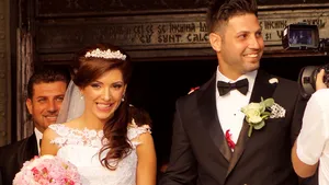 Cântăreaţa Celia s-a cununat religios cu australianul Ardeli - FOTO