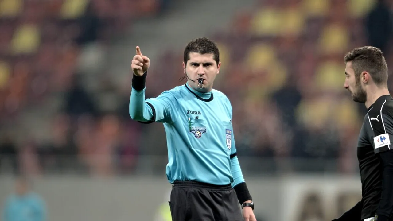 Brigada română de arbitri, condusă de Chivulete, delegată în turul 2 preliminar al Conference League