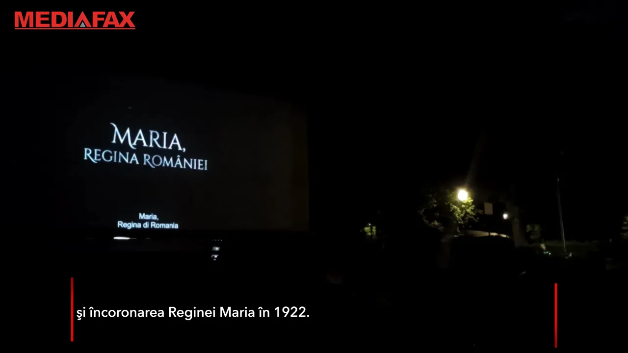 Actriţa Roxana Lupu a încântat Roma în rolul Reginei Maria 