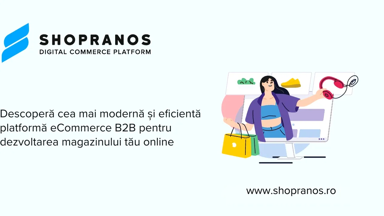 SoftOne lansează SHOPRANOS, o nouă platforma eCommerce B2B, în România