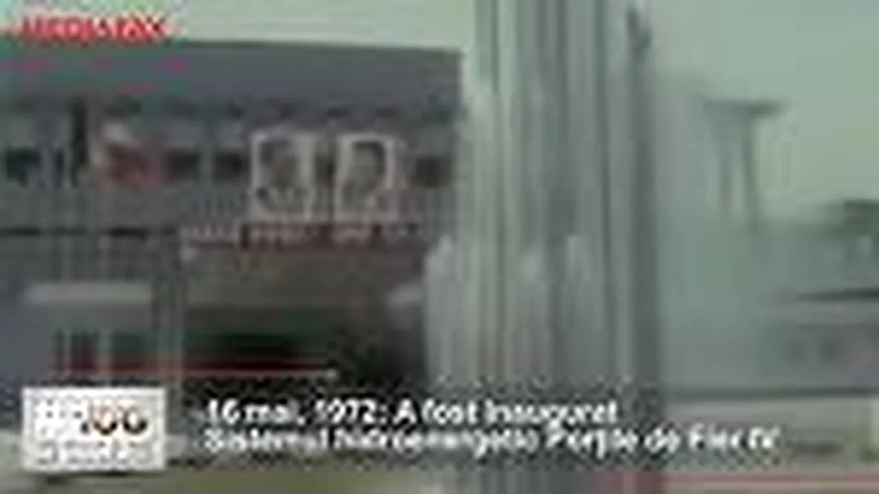 #100 | 100 de ani în 100 de momente: În 1972 a fost inaugurat Sistemul hidroenergetic Porţile de Fier I