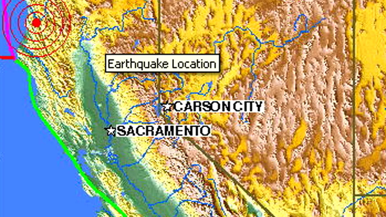 Un cutremur cu magnitudinea 5,6 s-a produs în nordul statului american California