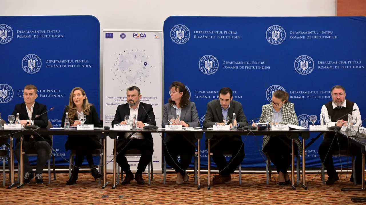 Conferinţă intermediară a proiectului „Cadrul strategic pentru dezvoltarea infrastructurii politicilor publice derulate de DRP”