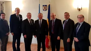 Aurescu a avut o întrevedere cu reprezentanţii principalelor organizaţii internaţionale evreieşti