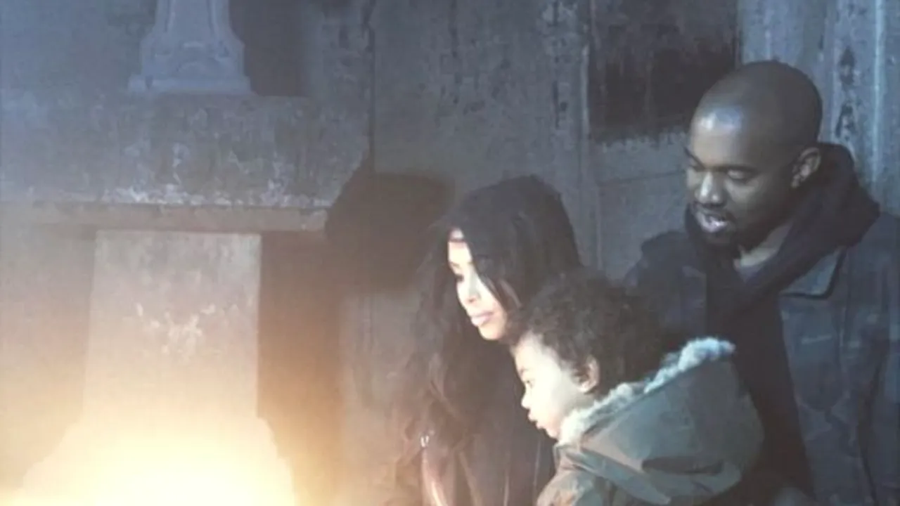 Kim Kardashian şi-a botezat fiica în Ierusalim