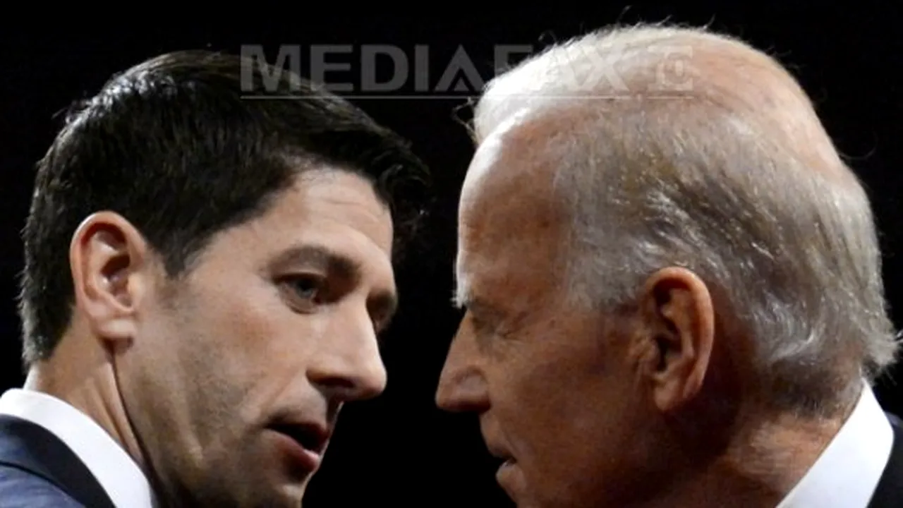 DEZBATEREA Joe Biden - Paul Ryan. Candidatul republican la vicepreşedinţia SUA, ironizat de cel democrat în privinţa avorturilor: 