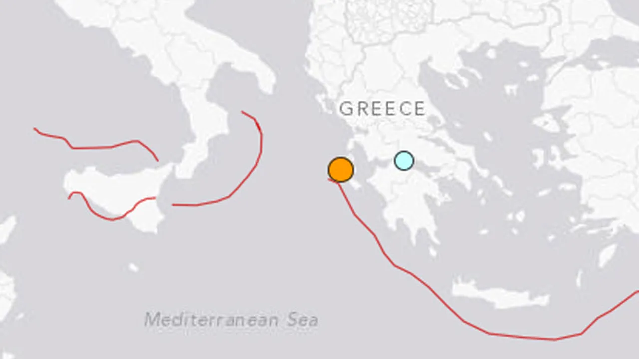 Cutremur cu magnitudinea de 4,8 grade pe scara Richter în sudul Greciei