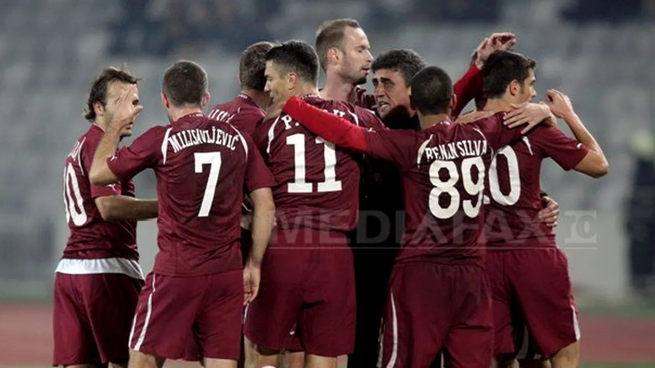 Liga I: Universitatea Cluj - Rapid, scor 1-2