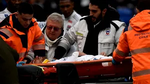 Incident în timpul meciului dintre Olympique Lyon şi Toulouse: Martin Terrier s-a prăbuşit pe teren