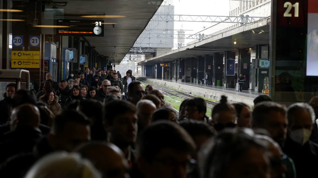 Grevă în domeniul feroviar din Italia. MAE a emis o atenţionare de călătorie
