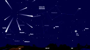 Perseidele de anul acesta se vor vedea pe un cer inundat de lumina Lunii Pline