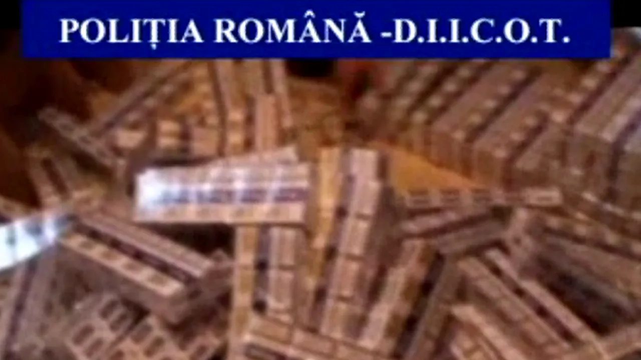 10 persoane reţinute şi alte 27 cercetate pentru contrabandă cu ţigări, în urma a 47 de descinderi