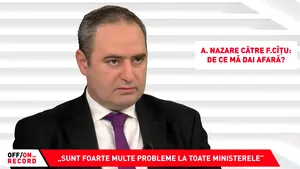 Alexandru Nazare, INTERVIU după demiterea sa: „M-a sunat premierul ca să particip la poză. (...) Ce ar fi însemnat să implic ministerul Finanţelor în lupta din partid? Mi-am asumat poziţia de neutralitate”