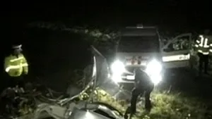 Cinci tineri morţi după ce maşina în care se aflau a lovit un copac - VIDEO