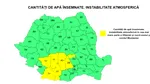 Vreme rea în jumătate de țară: ANM emite două coduri galbene și o informare meteorologică
