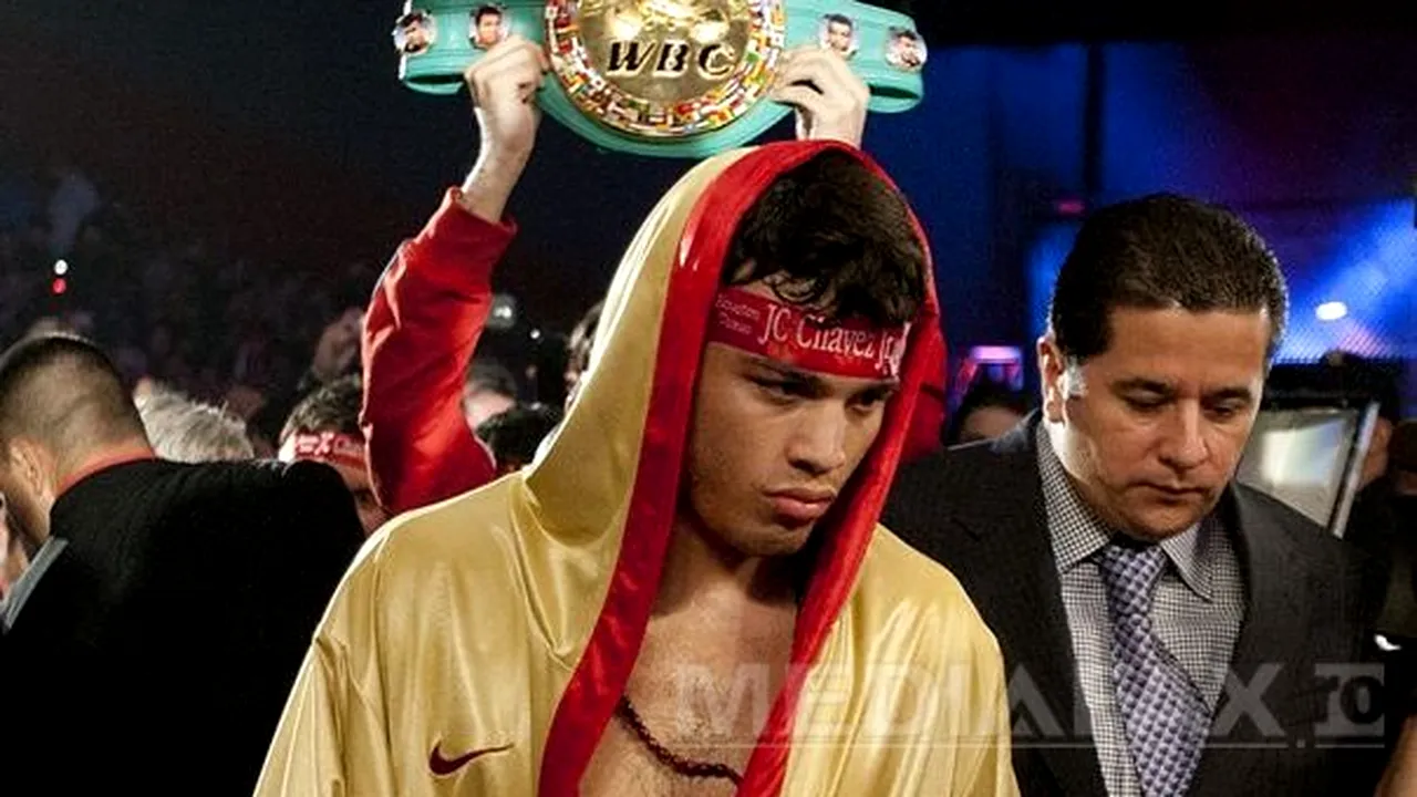 Pugilistul mexican Julio Cesar Chavez, depistat pozitiv cu marijuana