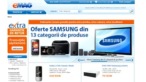 Romanian Online Store eMAG Eyes EUR100M Sales In 2010, Up 56% On Yr