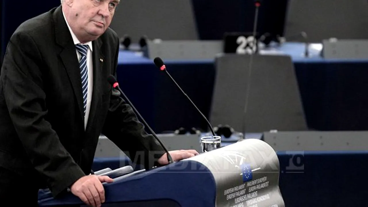 Preşedintele ceh afirmă că Statul Islamic seamănă cu Germania nazistă: 