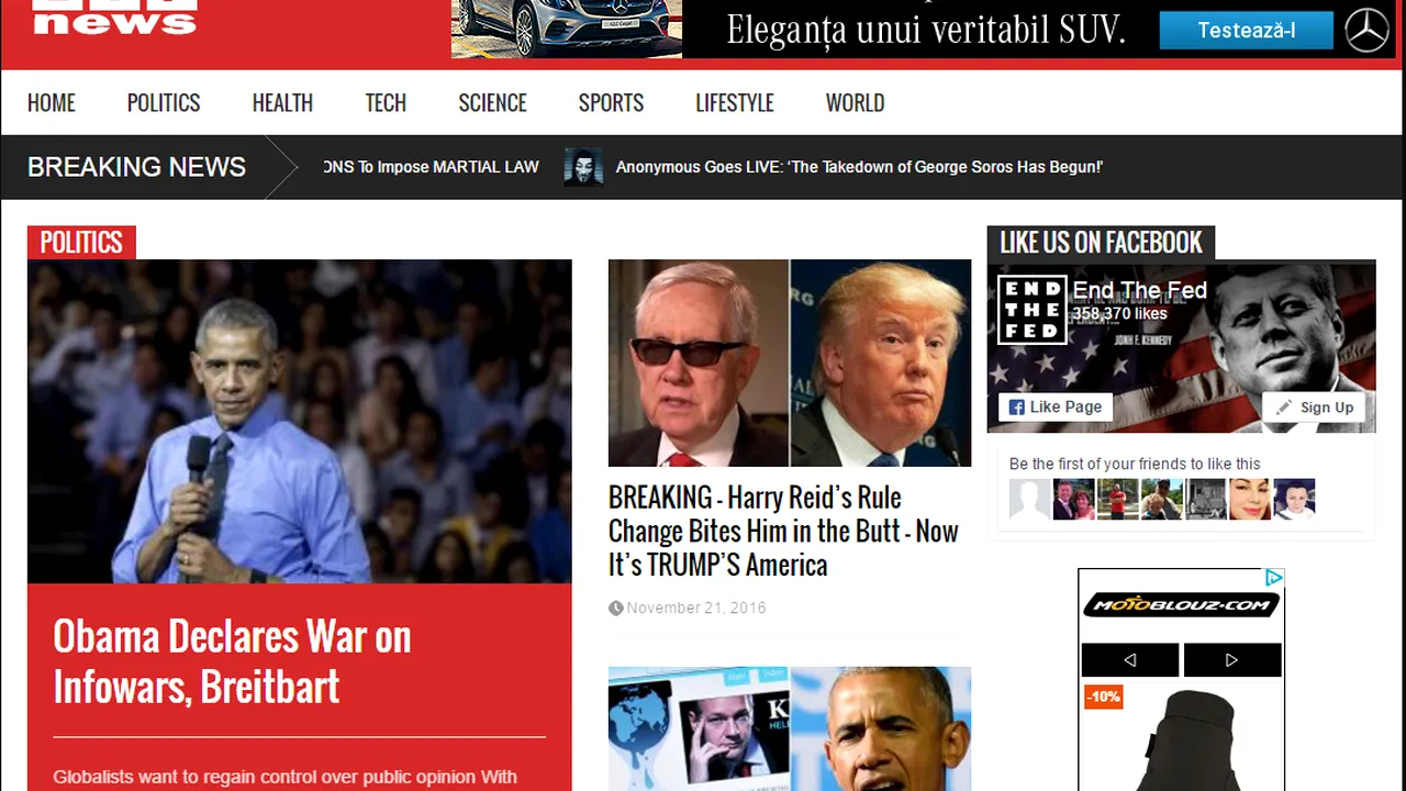 Românul din spatele Ending the Fed, site-ul străin de ştiri false de impact care au contribuit la victoria lui Trump: Nu am niciun fel de relaţie cu Rusia sau cu WikiLeaks