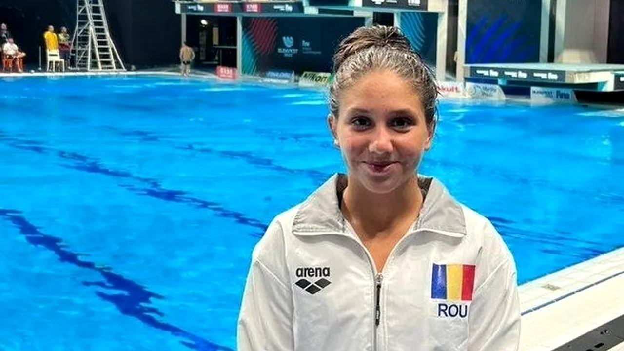Angelica Muscalu s-a calificat în finala europeană de sărituri de la platformă