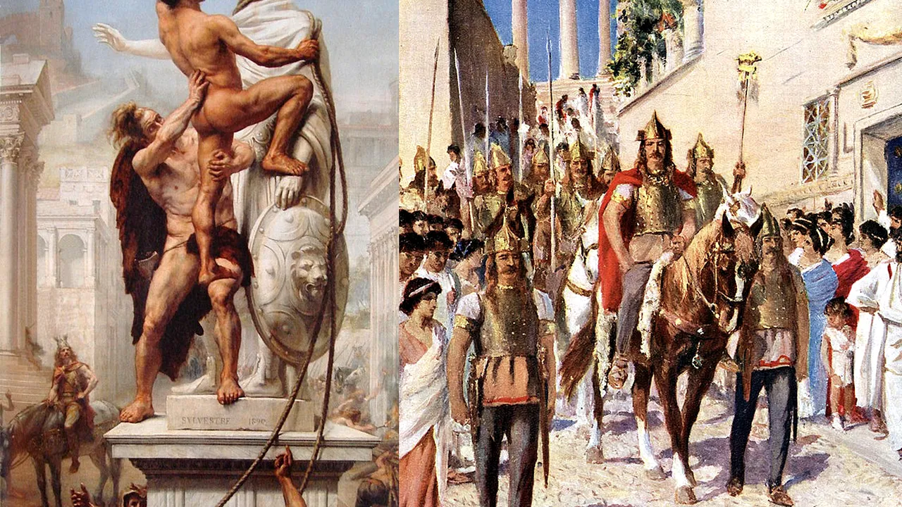 27 august 410 - Vizigoţii jefuiesc Roma după trei zile de asediu şi distrugeri 