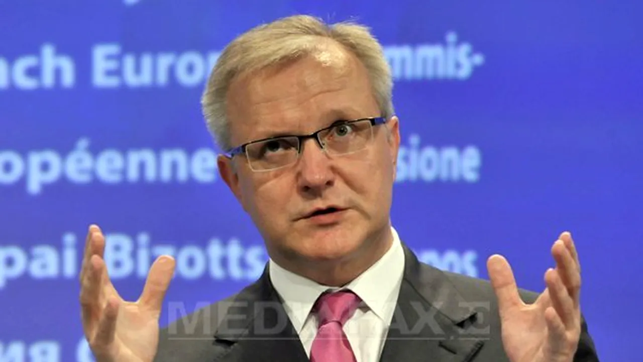 Olli Rehn este uimit de criticile lui Francois Hollande la adresa Comisiei Europene