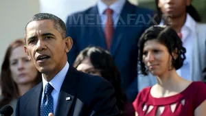 Barack Obama şi-a întrerupt un discurs pentru a ajuta o femeie căreia i se făcuse rău - VIDEO