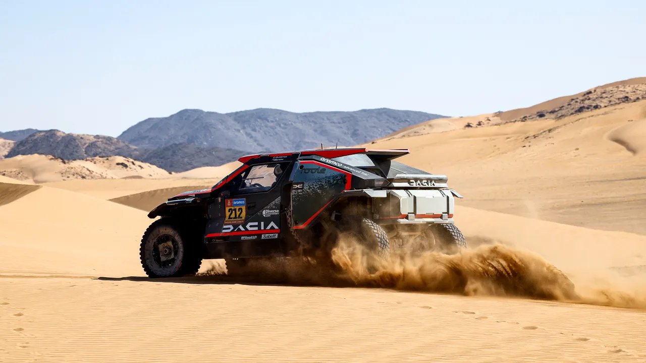Emanuel Gyenes, lider la Original by Motul. Dacia rezistă provocărilor din etapa 10 la Dakar 2025