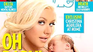 Două mil. de dolari pentru fotografii cu bebeluşul Christinei Aguilera