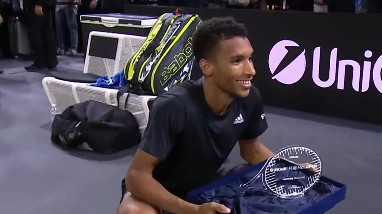 Felix Auger-Aliassime ajunge în finală ca beneficiar a trei abandonuri la Madrid Open