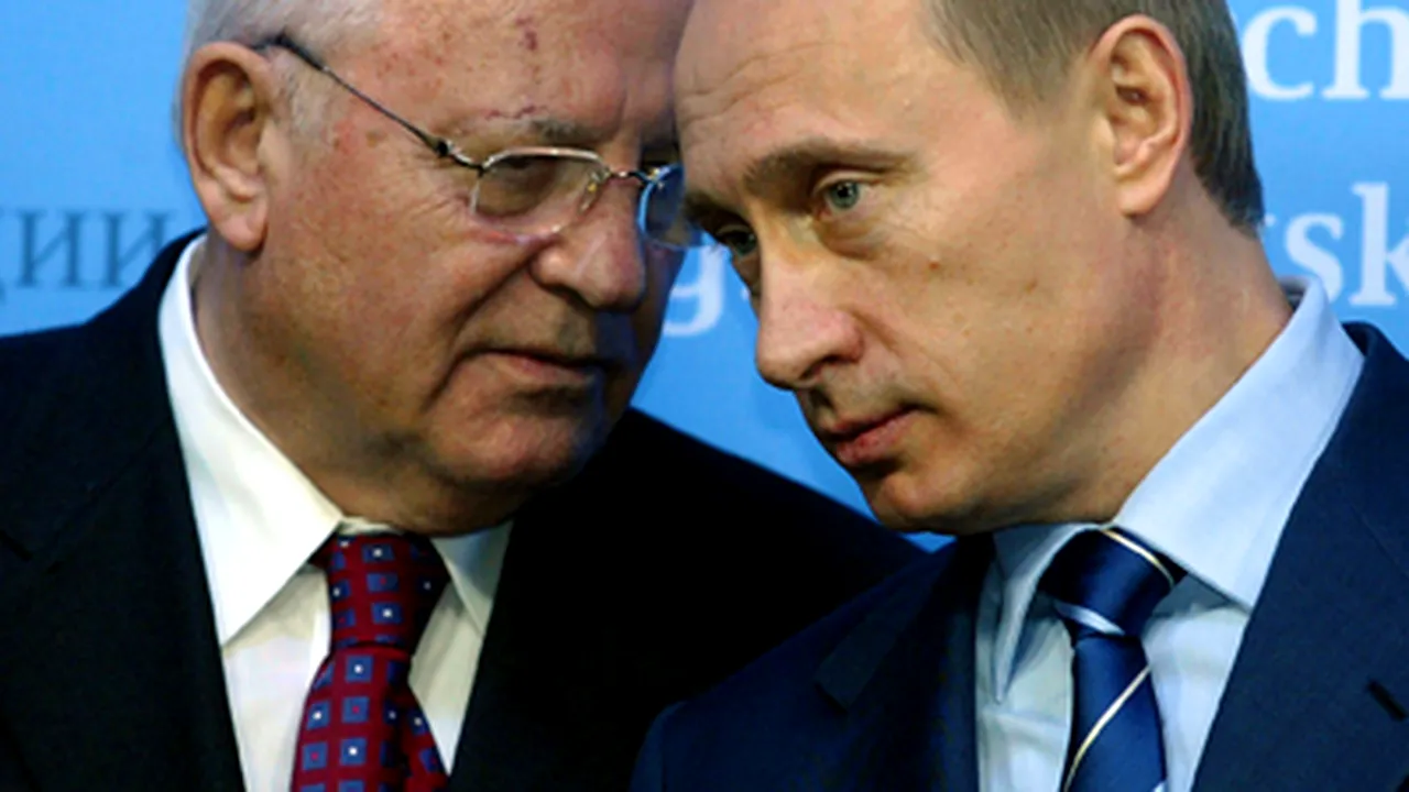 Gorbaciov îl critică pe Putin pentru eşecul în ce priveşte corupţia