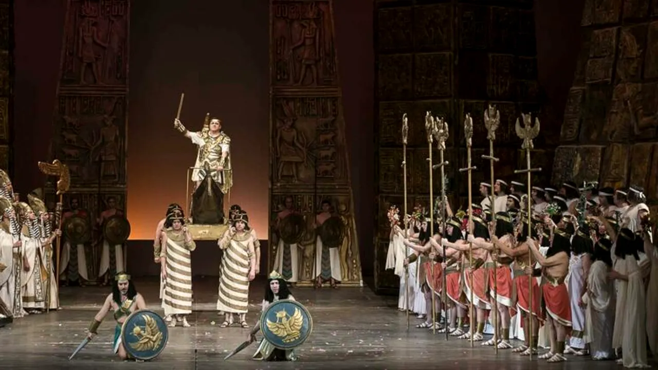 „Aida”, tragedia iubirii imposibile, revine pe scena Operei Naționale București