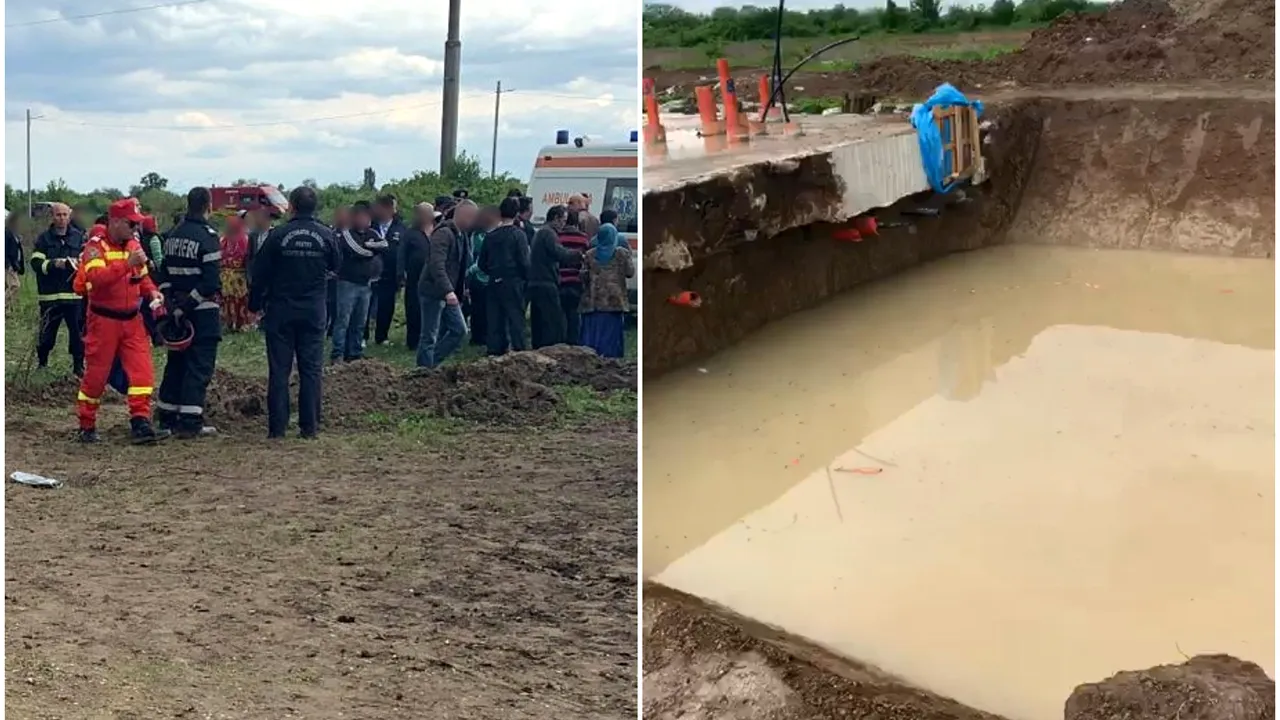 Tragedie în Dâmboviţa: Doi copii, frate şi soră, au murit într-o groapă cu apă, în zona unei staţii de epurare