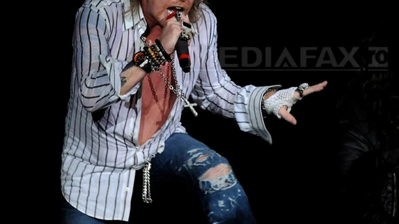Festivalul Rock the City s-a încheiat cu trei ore de Guns N' Roses