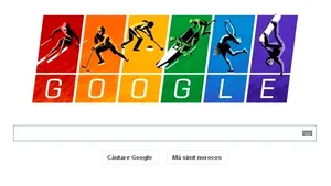 GOOGLE marchează debutul Jocurilor Olimpice de la Soci printr-un logo special
