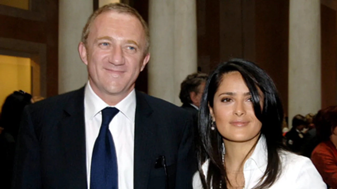 Salma Hayek şi Francois-Henri Pinault şi-au anulat logodna (Video)