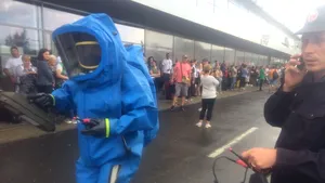 ALERTĂ pe Aeroportul Sibiu: Peste 400 de persoane au fost evacuate din cauza unui miros înţepător/ ISU Sibiu a identificat sursa posibilă | FOTO, VIDEO