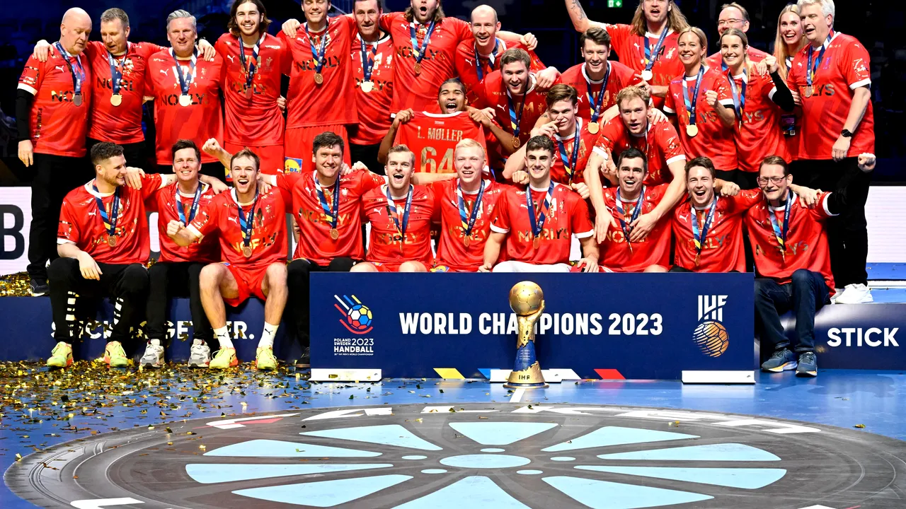 Danemarca e campioană mondială la handbal masculin pentru a treia oară consecutiv