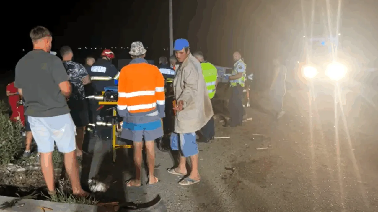 Accident grav în Iași: căruță lovită de autoutilitară. Doi oameni au murit