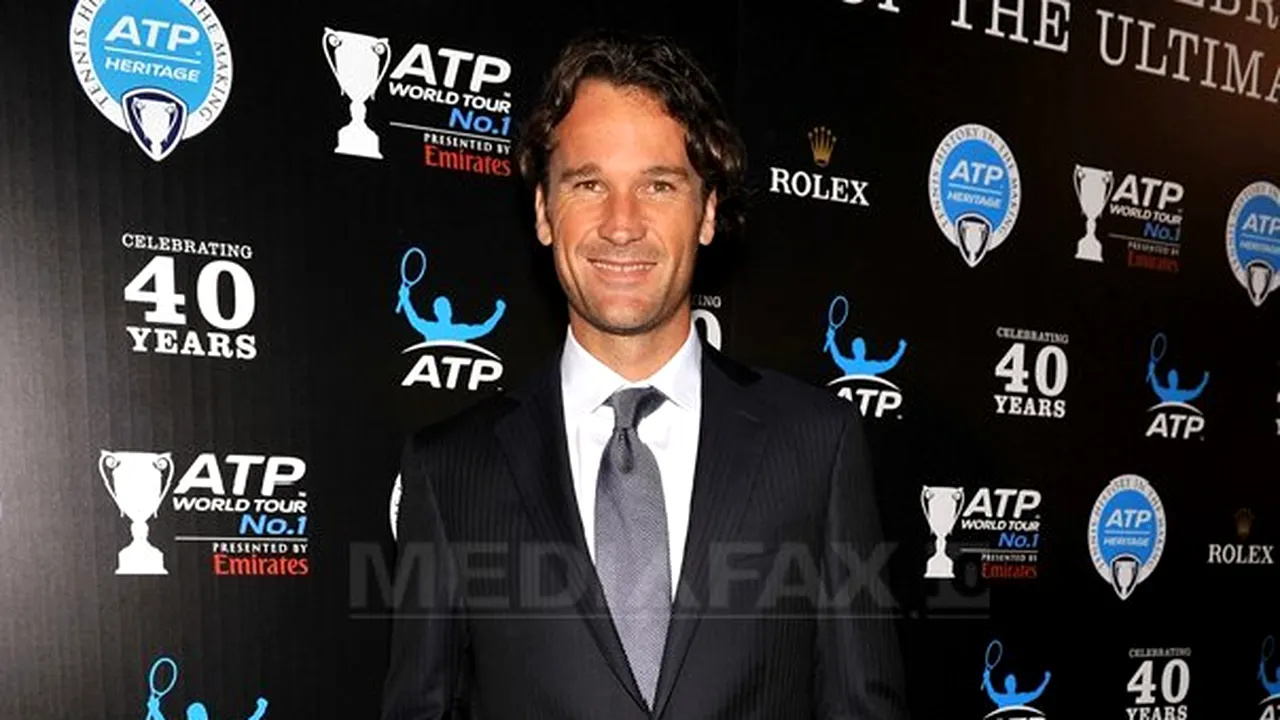 Carlos Moya, noul căpitan nejucător al echipei de Cupa Davis a Spaniei